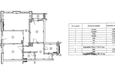 Apartament cu 3 camere decomandat, mobilat în Florești - 14