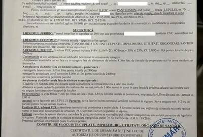 Oportunitate Teren Case Individuale sau Duplexuri Padurea Cernica 300m - 2