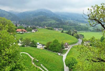 Vanzare 1266 mp teren superb Cheile Rasnoavei la munte langa padure si pensiuni - 17