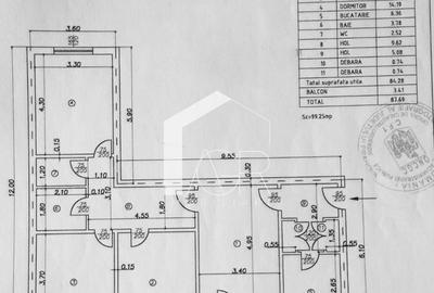 Apartament cu 4 camere semidecomandat în Nord - 2