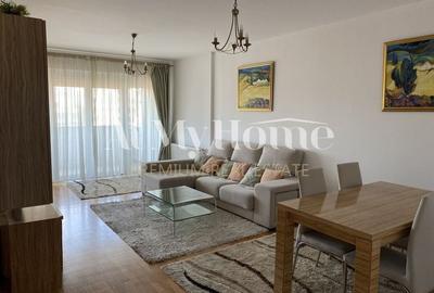 Apartament spatios cu 2 camere, complet mobilat, terasa, paza, parcare - 1