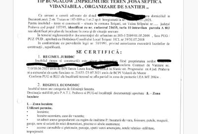 Teren Construcții intravilan de 628 mp, în Teișani - 12