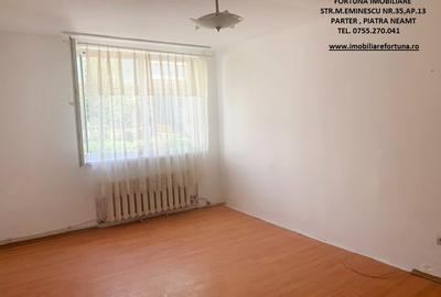 Apartament 1 camera, parter inalt, zona Precista
