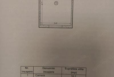 Pallady Garsoniera 21 mp la 5 minute metrou 1 Decembrie 1918 - 2