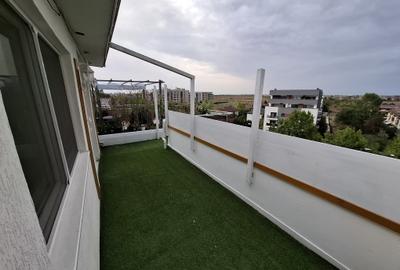 Penthouse cu 3 camere decomandat, mobilat în Sisești - 2