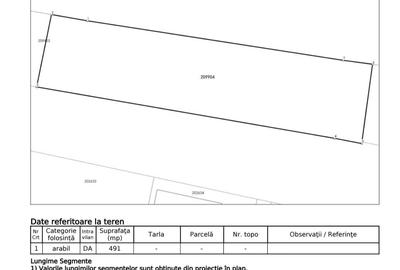 Teren de 491 mp, în Bariera Vâlcii - 8