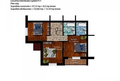 Casă cu 4 camere în Măgurele - 6
