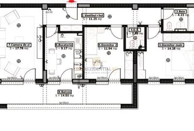Apartament 3 camere, decomandat, Drumul Binelui, Comision 0% Apartament 3 camere, decomandat, Drumul Binelui, Comision 0% - 9