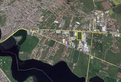 Teren de 46400 mp, în Est