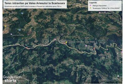 Teren de 1349 mp, în Scărișoara - 1