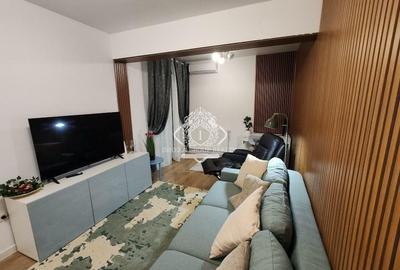 Apartament cu 2 camere semidecomandat, mobilat în Rahova