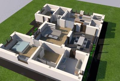 Casa 130 mp plus teren 4174mp in Slatioarele, zona cu padure la doar 15 km de Pitesti - 2