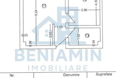 Apartament cu 2 camere semidecomandat în Est - 1