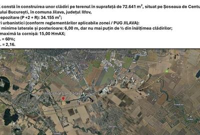 Teren industrial Jilava–Ilfov, la Centura București, 72.641 mp, ideal depozit - 1