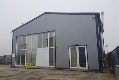 Hala industriala, 300mp, apa canalizare birouri teren 700mp ingradita, acces TIR - 2