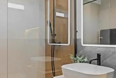 Living aerisit 37 MP, pereti interiori caramida, bloc calduros - 10