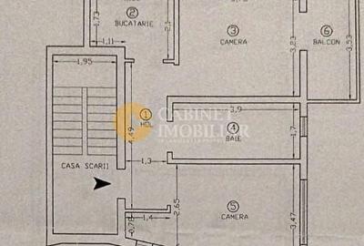 Apartament cu 2 camere decomandat, mobilat în Copou - 7