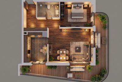 Apartament cu 3 camere decomandat în Lacul Tei - 3