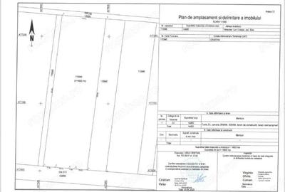 Teren de 14800 mp, în Cristian