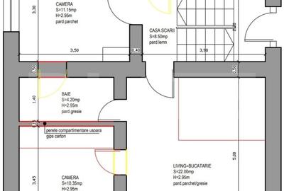 Comision 0% Gruia – doua apartamente total 70 mp, teren, parcare - 9