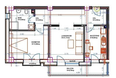 Apartament cu 2 camere decomandat în Central - 6