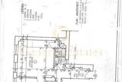 Apartament cu 2 camere decomandat, mobilat în Triaj