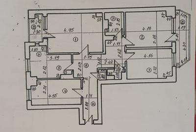 Sos Pantelimon 258, 4 camere 90 mp, etaj 9 /12, vedere superba - 14