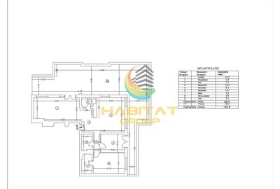 Penthouse cu 3 camere decomandat în Mihai Bravu - 2