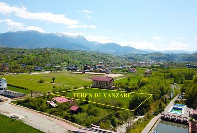 Teren superb in Bran cu parau in spatele lui - 7