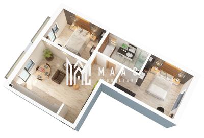 Apartament cu 3 camere decomandat în Hipodrom 1 - 2