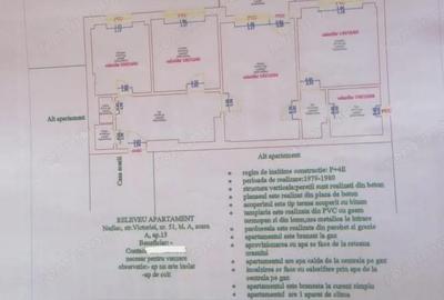 Apartament cu 3 camere semidecomandat în Central - 5