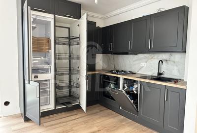 3 camere FINISATE cu CF-  Floresti - Bucatarie mobilata si utilata - 3