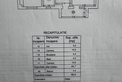 Apartament cu 2 camere decomandat în Păcurari - 8