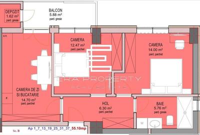 Apartament 3 Camere -55 mp -Selimbar – zona Doamna Stanca - 9