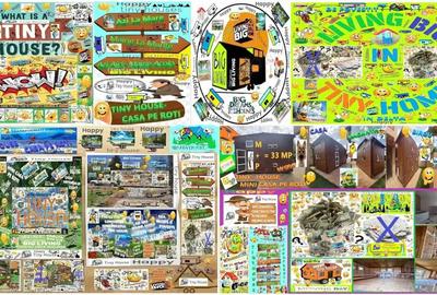 Tiny House Rulota Mini Casa Mobila Pe Roti Birou Afacere De Locuit Hambar De Lemn Din Poveste Tiny House Rulota Mini Casa Mobila Pe Roti Birou Afacere De Locuit Hambar De Lemn Din Poveste - 2