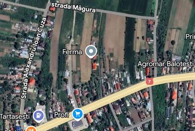 Teren de 500 mp, în Tărtășești