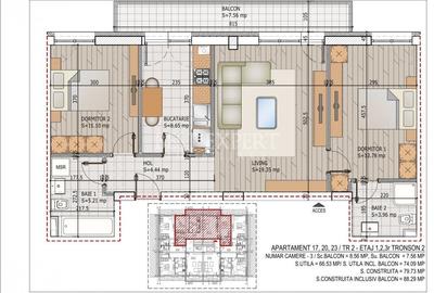 Apartament 3 camere acces rapid STB/Zona Linistita - 4