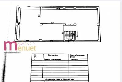 Spatiu comercial,zona E3,240 mp Spatiu comercial,zona E3,240 mp - 1