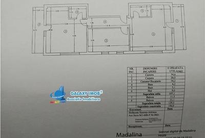 Dobrogeanu Gherea Mansarda 3 camere 130 mp - 2