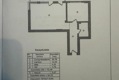 Apartament cu 2 camere decomandat, mobilat în Central - 11