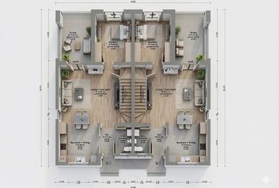 Duplex cu 4 camere cu Canalizare în Rudicica - 4