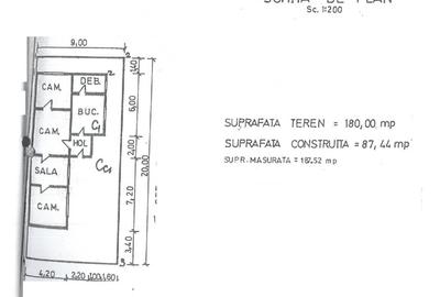 Km. 5 - Viile Noi, casa 4 camere, libera, pe colt - 15