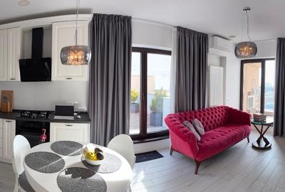 Apartament cu 2 camere, mobilat în Central - 1