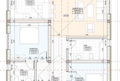 Casa Individuala pe Parter cu 3 dormitoare, asfalt in fata, 0% Comision - 14