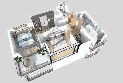 Apartament cu 4 camere semidecomandat în Moșilor - 9