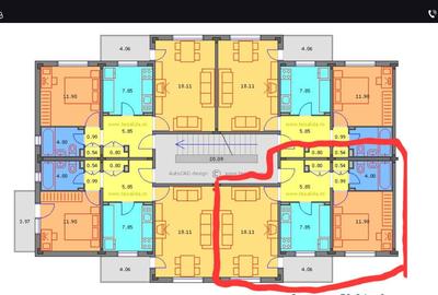 Apartament cu 2 camere decomandat în Girocului - 1