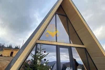 Afacere la cheie! Minicomplex 2 cabane A-frame, teren 1250mp, Vladeasa - 8