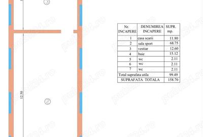 Spațiu comercial, de 200 mp, în Central - 3