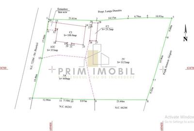 Teren ideal pentru investitie.Valea Lupului -Mall Moldova, 0% Comision - 2
