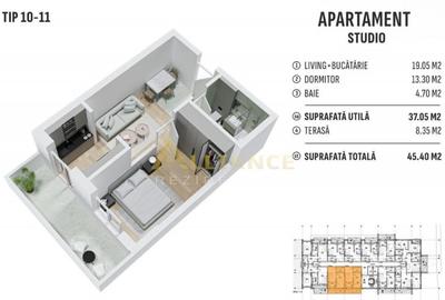 Studio Finalizat cu Parcare Subterana Metrou Berceni - 3